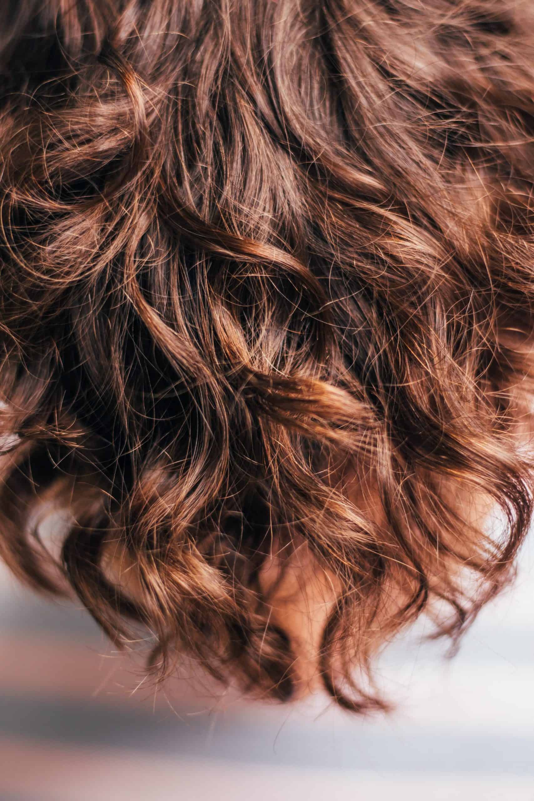 Brown curly hair - IBS & Hair loss - Goodness Me Nutrition